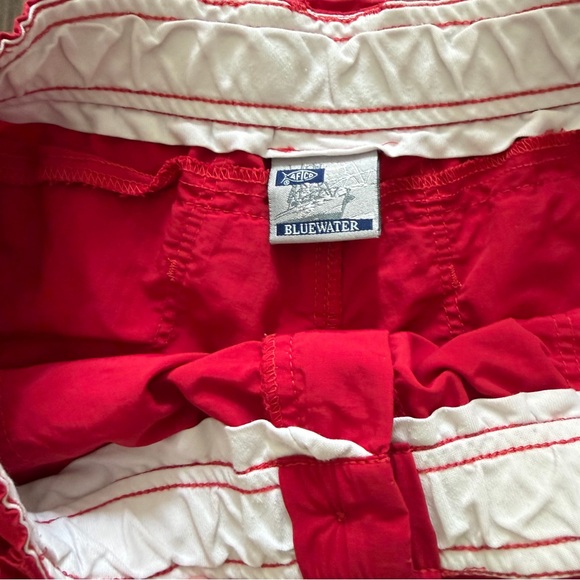 AFTCO Original Fishing Men’s Shorts size 34- Red - Picture 5 of 5